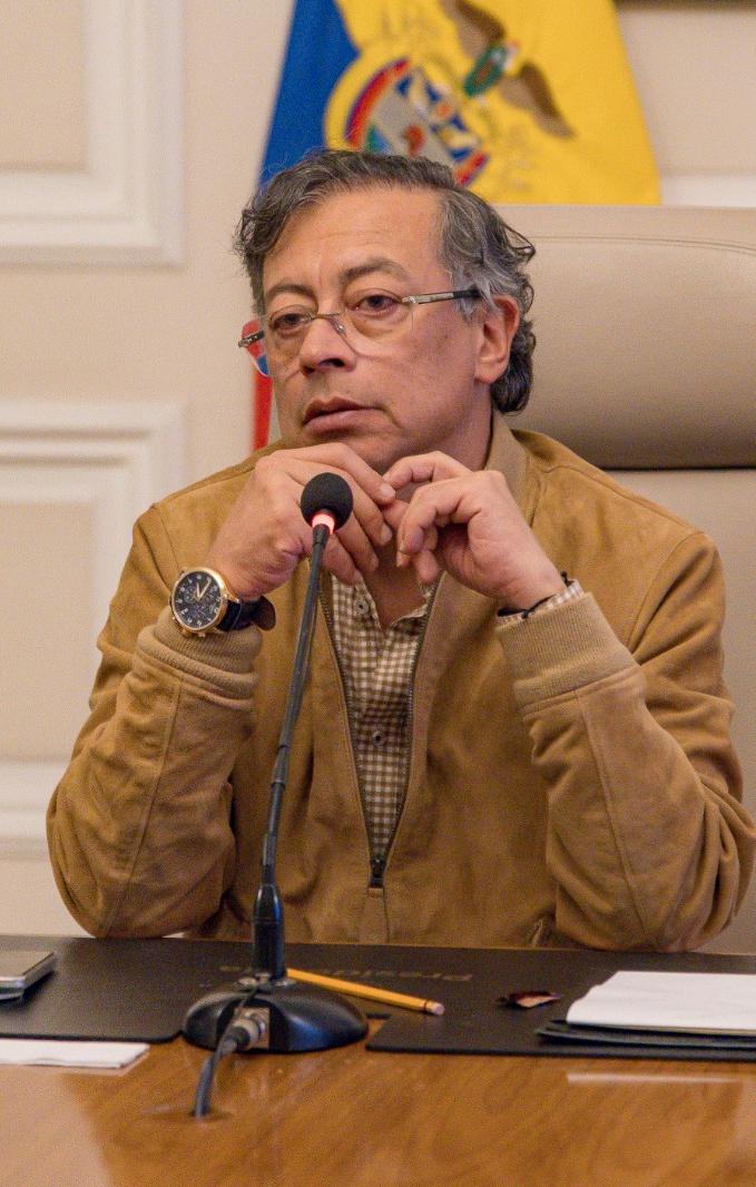 Gustavo Petro, presidente de Colombia.