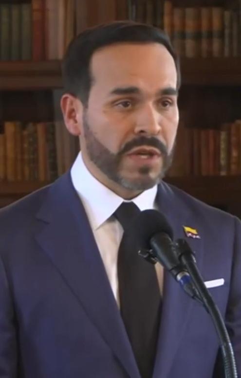 Abelardo De La Espriella, durante su intervención en la tarde de este miércoles.