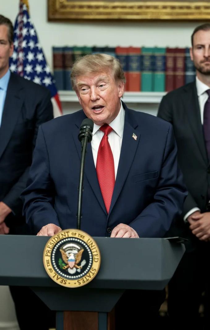 Donald Trump, presidente de Estados Unidos.