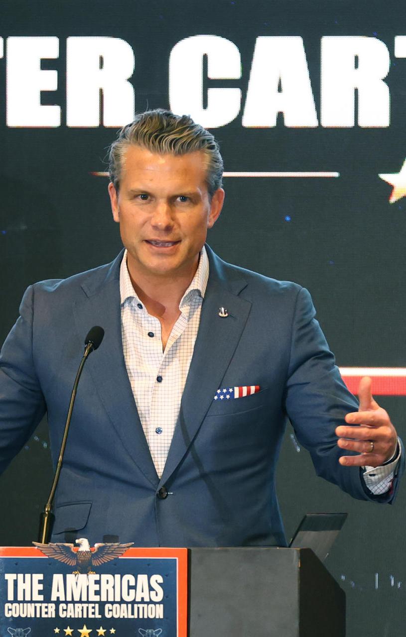 El secretario de Guerra de EE.UU., Pete Hegseth.