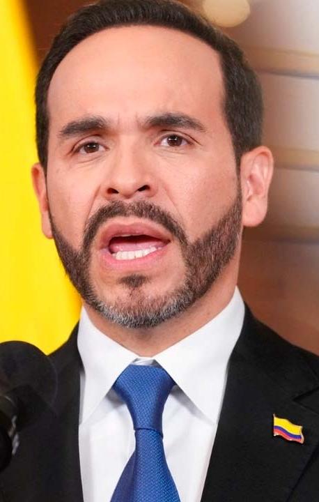 Presidente Abelardo De La Espriella y el expresidente Gustavo Petro. 