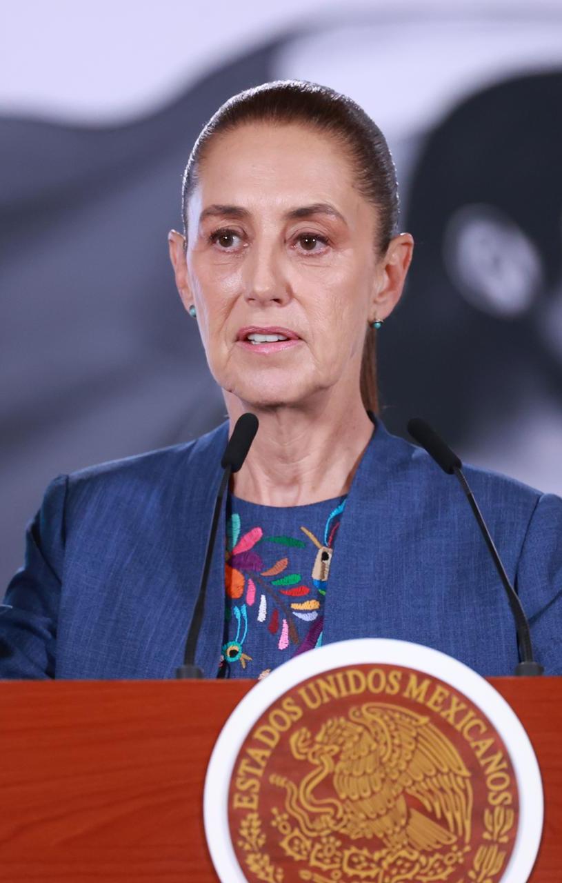 Claudia Sheinbaum, presidenta de México.