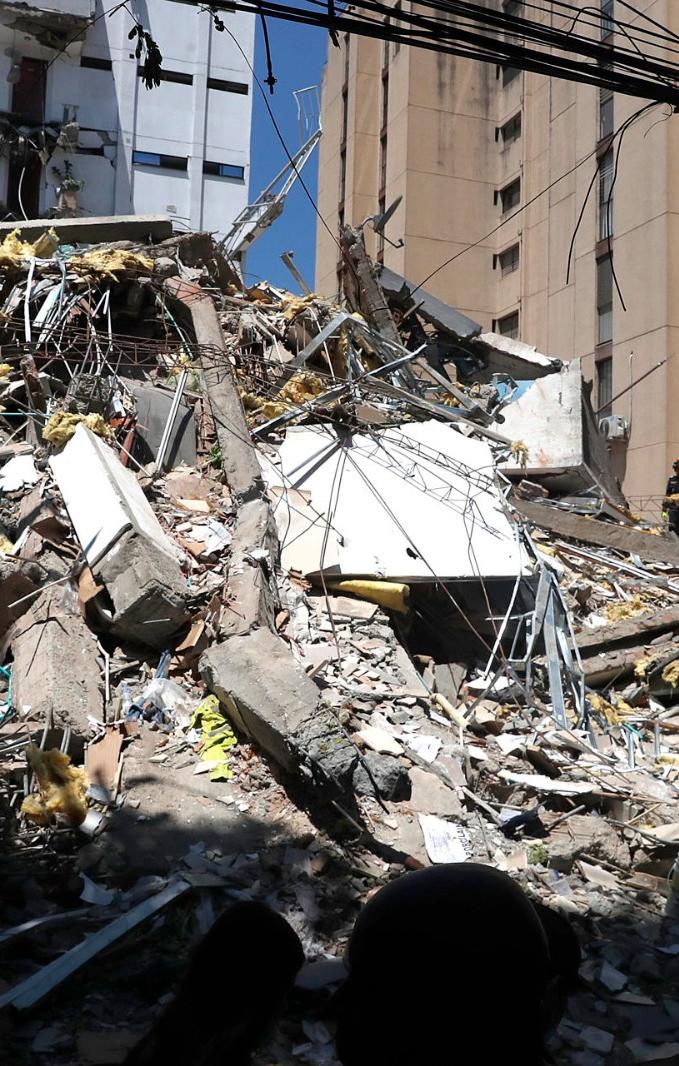 Así quedaron estructuras en Cali. 