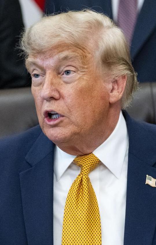 Donald Trump, presidente de Estados Unidos. 