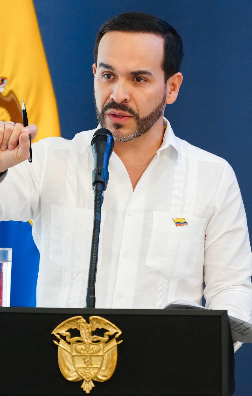El Presidente Abelardo De La Espriella.