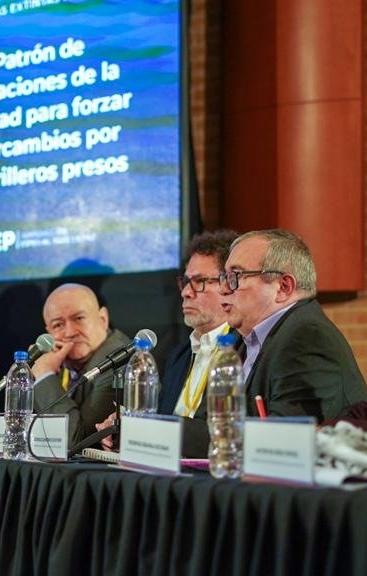 Los exjefes de las FARC.