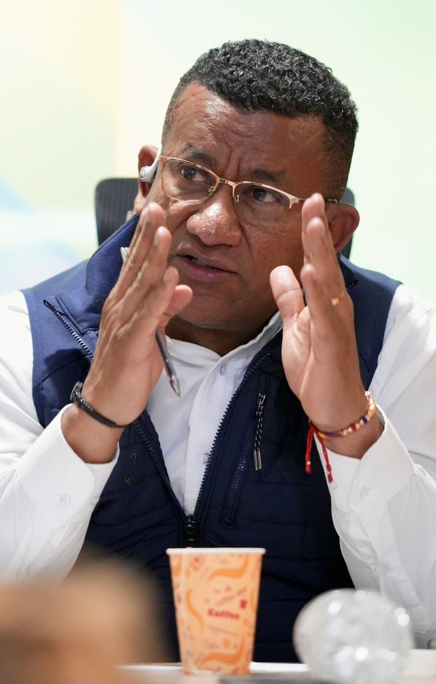Luis Alfonso Escobar, gobernador de Nariño.