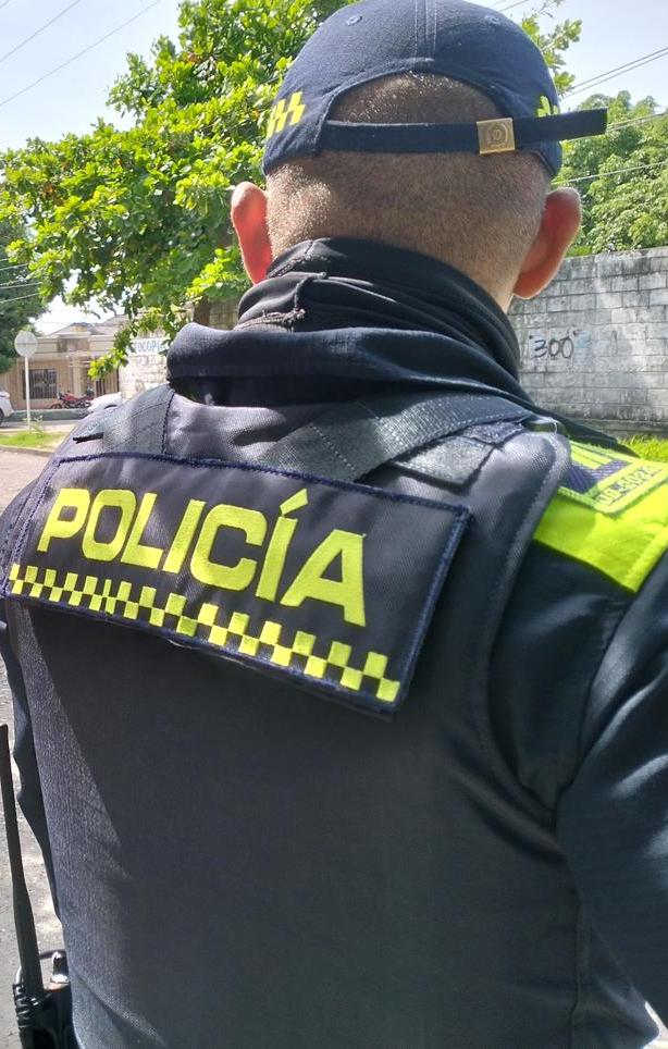 Uniformado de la Policía.