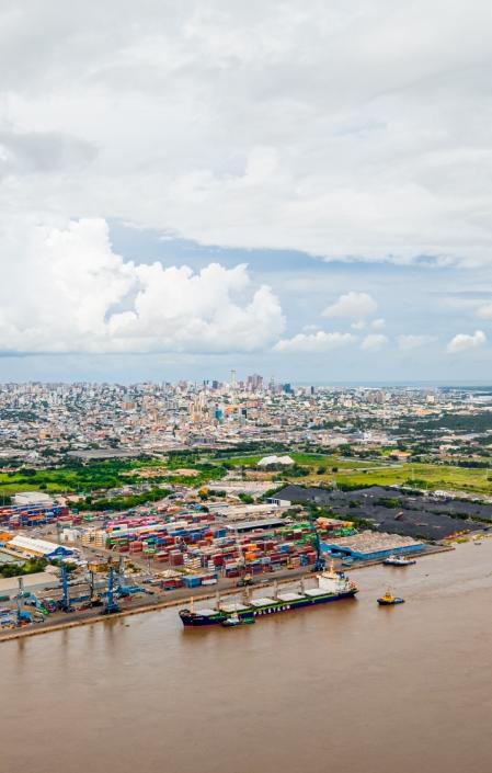 Puerto de Barranquilla.