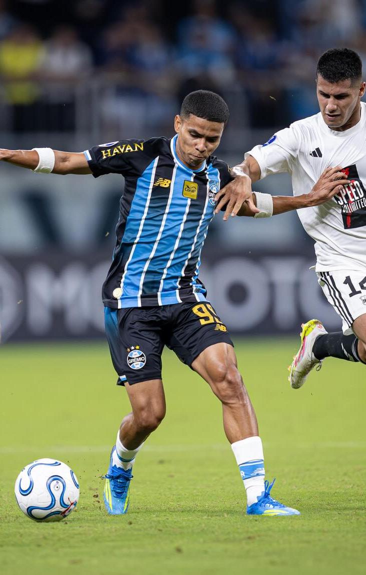 José Enamorado, jugador de Gremio de Porto Alegre.