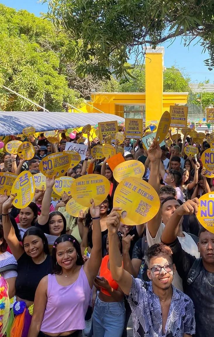  Estrategia 'No es No' de la Alcaldía de Barranquilla. 