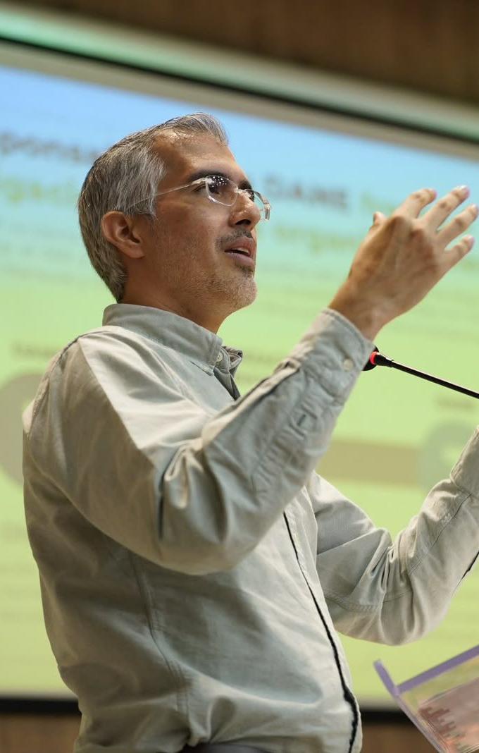 El director del Dane, Juan Manuel Alvarado Nivia.