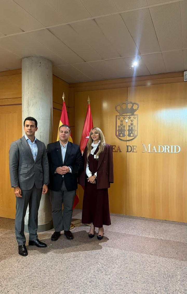 Visita de la Gerente de Ciudad, Ana María Aljure, a Madrid. 