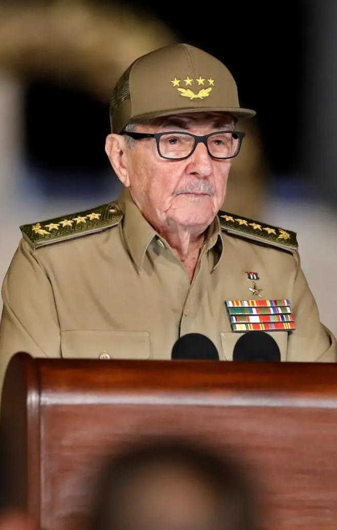 El expresidente cubano Raúl Castro.