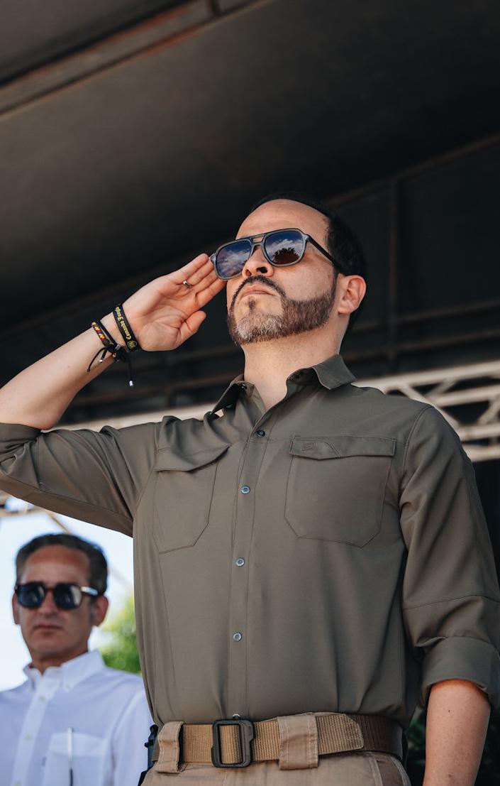 El Presidente Abelardo De La Espriella.