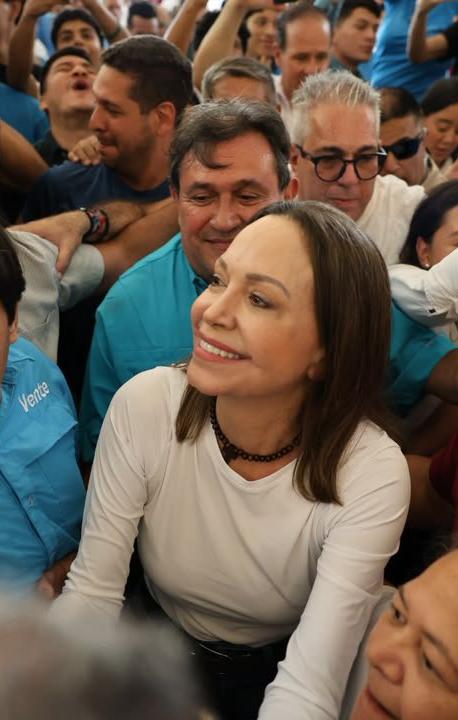 Así fue el regreso de la líder opositora María Corina Machado a Venezuela.