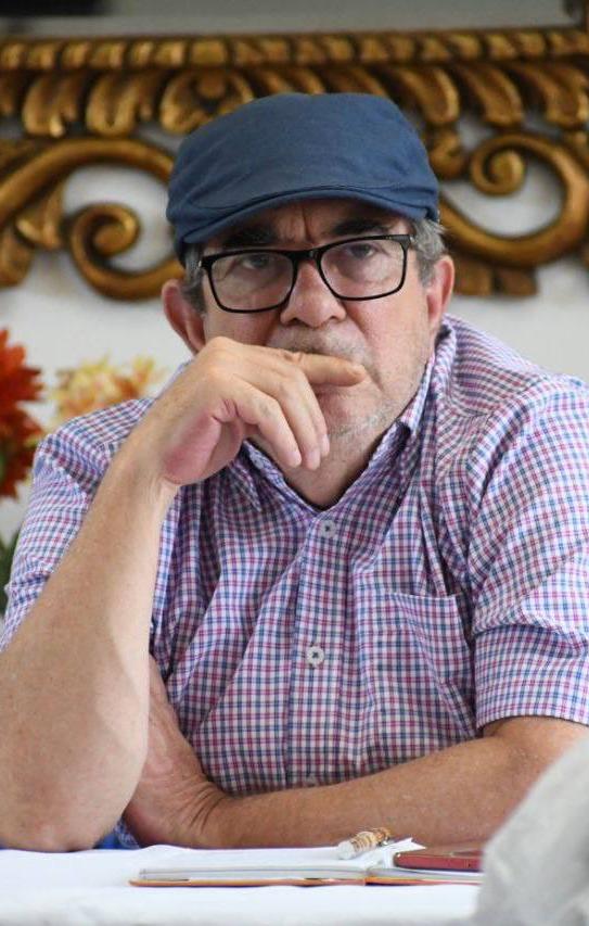Rodrigo Londoño, dirigente del Partido Comunes. 