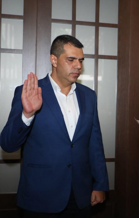 Alcalde Char posesiona al coronel (RP) Nicolás Martín como jefe de Seguridad Ciudadana.