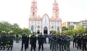 La Policía y el Distrito de Barranquilla tienen listo el dispositivo de seguridad. 
