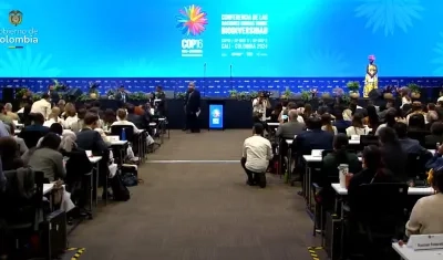 Ceremonia de apertura de la COP16