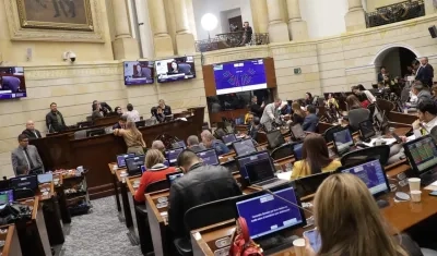 Plenaria del Senado.