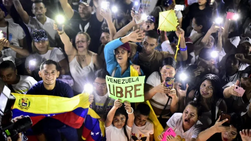 'Velatón' en la Plaza de la Paz.