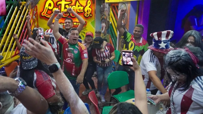 Celebración en La Troja.