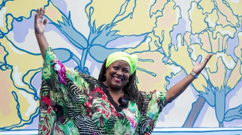 Lourdes Acosta, cantaora de bullerengue.