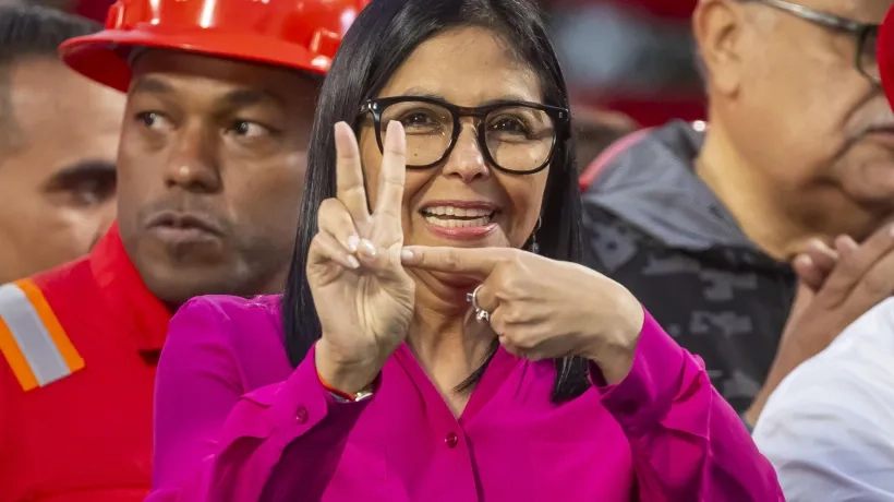 Delcy Rodríguez, Presidenta encargada de Venezuela.