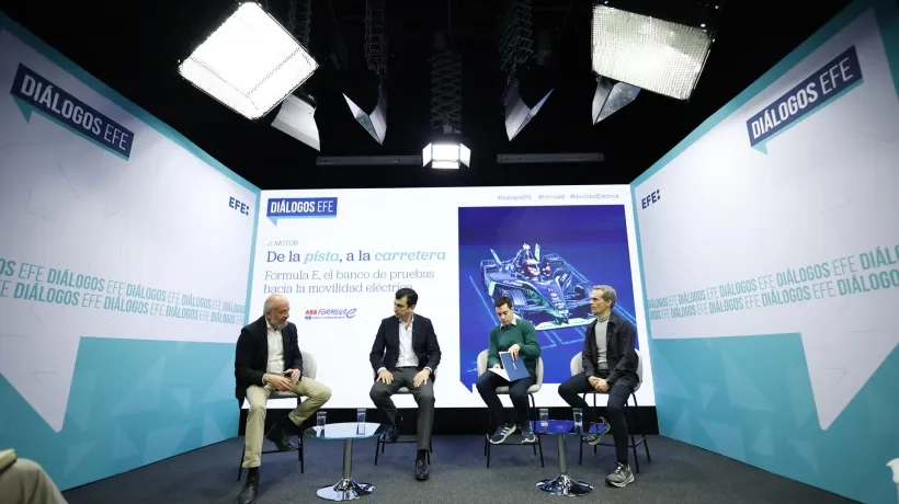 Previa de la Fórmula E en Madrid, España.