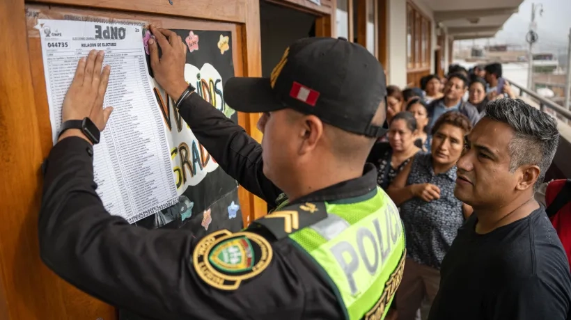 Elecciones en Perú.