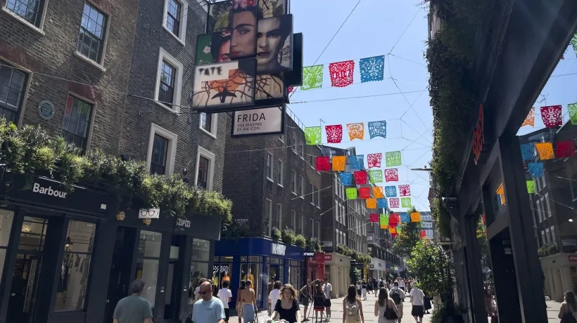 Mural 'Frida icónica'. 