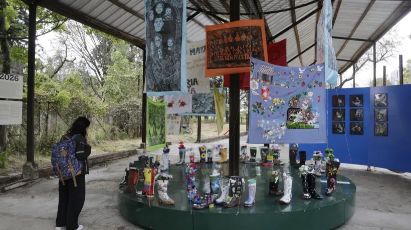 Una de las obras de la exposición ‘6402+ Razones para no olvidar’  