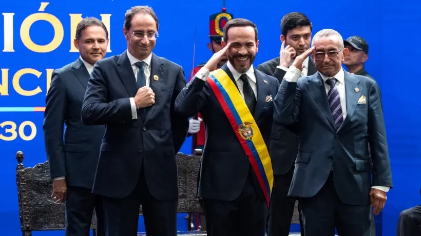 El Vicepresidente, el Presidente y don Luis Felipe Yagüé 