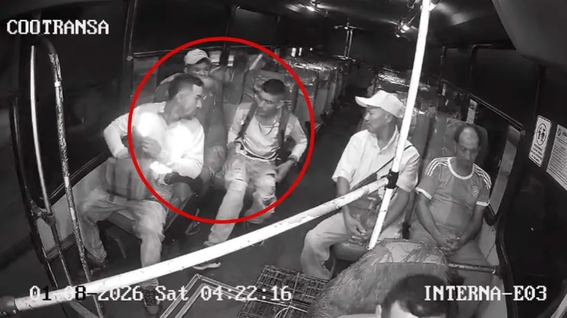 “Ratas madrugadoras”: asaltaron bus de Cootransa antes de las 5:00 de la mañana