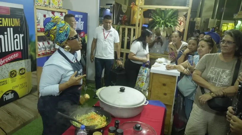 Cocina en vivo con Milena Lora, cocinera tradicional.