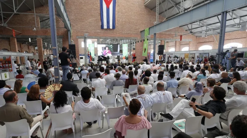Inauguración de la 34 Feria Internacional del libro de La Habana.