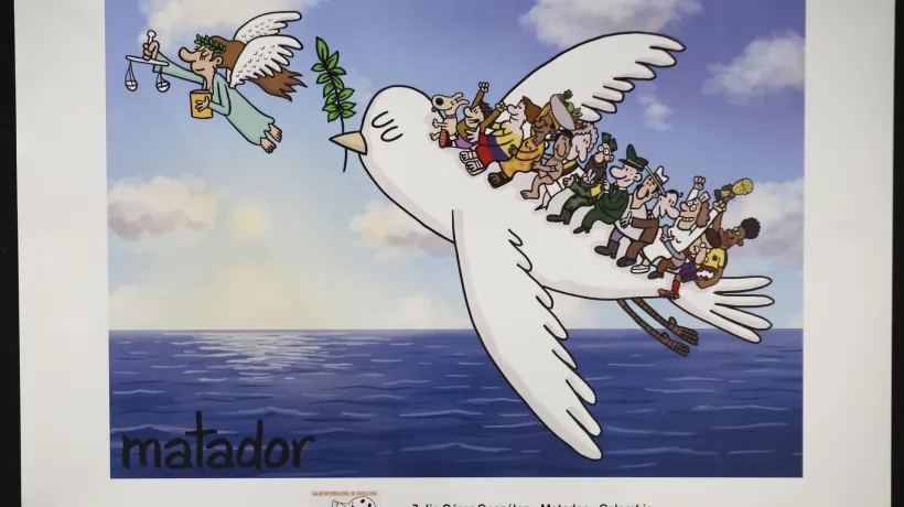 Dibujo del caricaturista colombiano Matador.