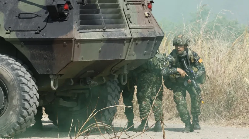 Integrantes de las Fuerzas Militares en ejercicio de la OTAN.