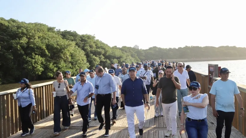 Recorrido en el Ecoparque Ciénaga de Mallorquín.