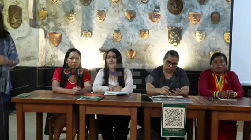 Lideresas indígenas.