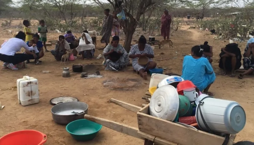 La desnutrición y la tuberculosis afectan a los indígenas de La Guajira.