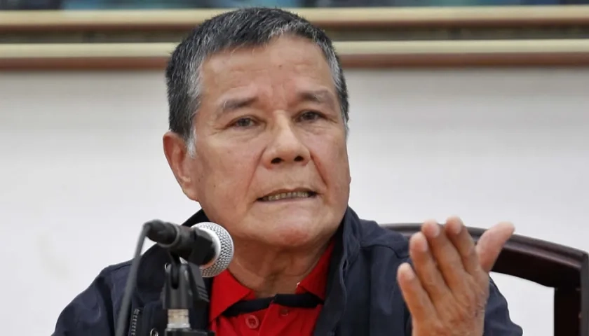 El comandante del ELN, Nicolás Rodríguez, alias Gabino