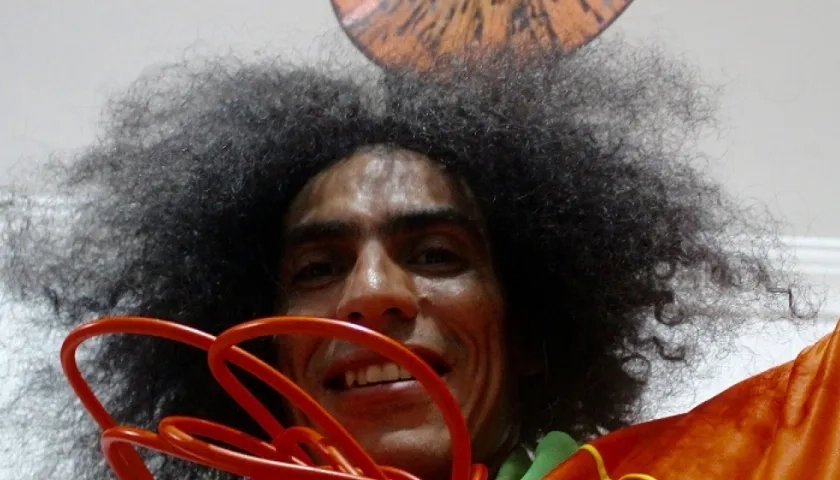 El cantante Walter Hernández.