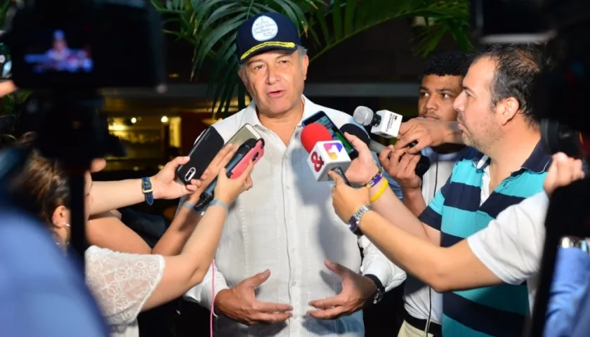 General en retiro Óscar Naranjo, vicepresidente de Colombia.