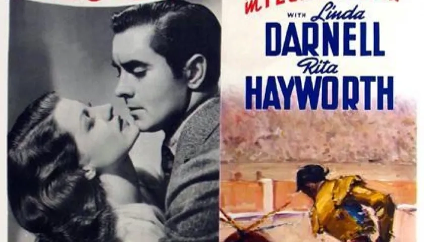 Cartel de la cinta 'Sangre y arena'.