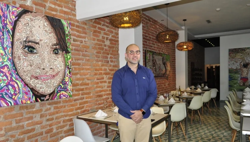 Darío López, propietario y creador de Magdalena Gastro Bar.