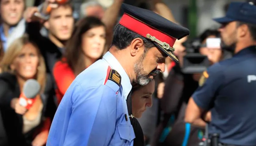 Josep Lluis Trapero, Jerfe de la Policía Catalana.