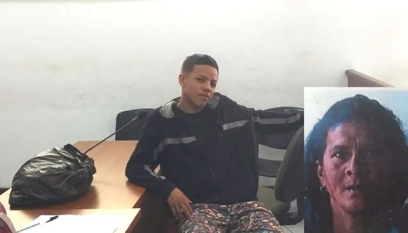 Brayan Esteban García Rodallega, en audiencia por el asesinato de Elis Esther López Peña.