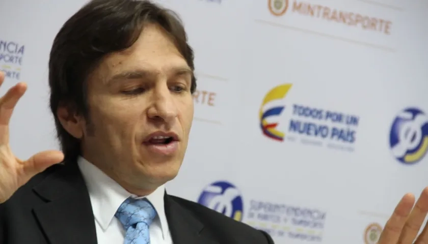 Javier Jaramillo, el Superintendente de Puertos y Transporte